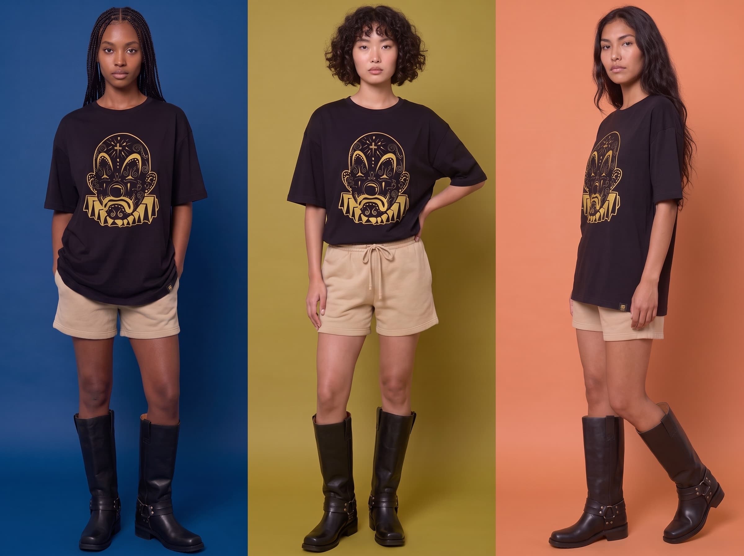 A traditional agency campaign shot