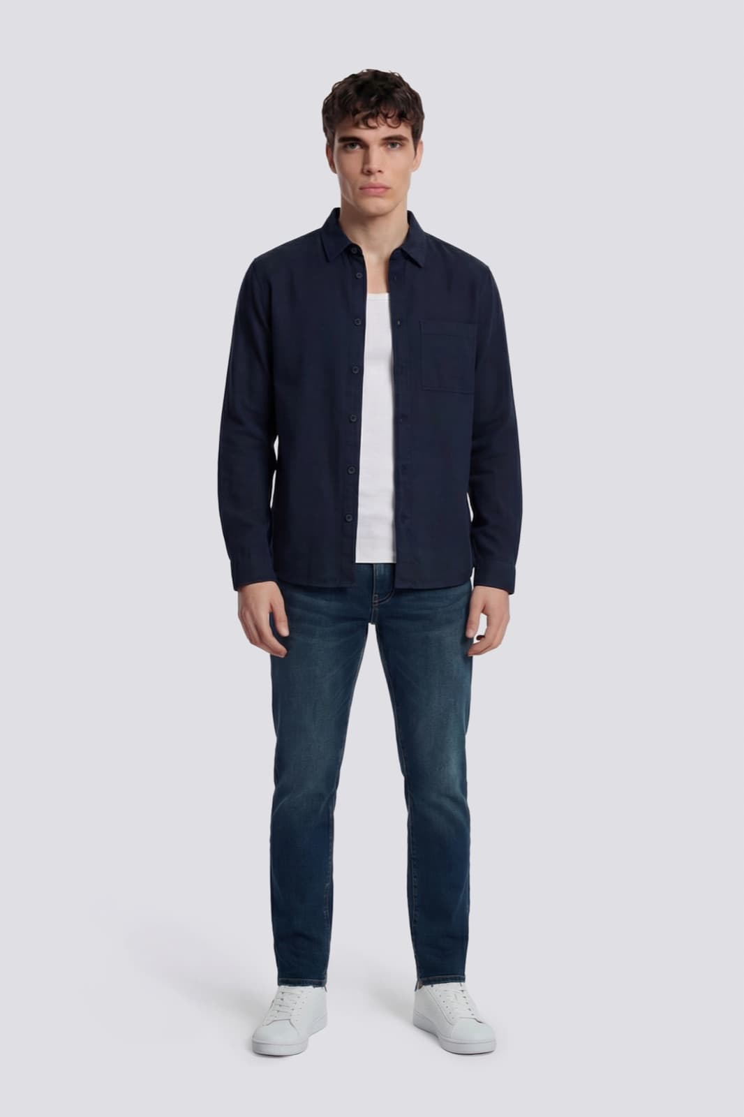 Gas Jeans on-model wash, second